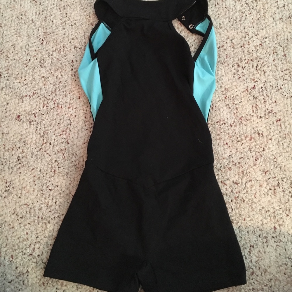 Women’s backless dance unitard Size small
